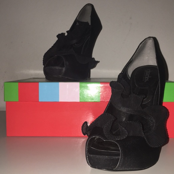 Charles by Charles David Satin Pumps - Picture 3 of 6